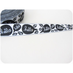 Webband Sprechblase HELLO